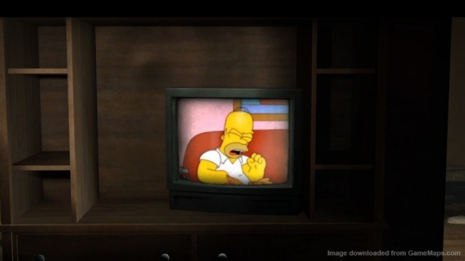 Homer vs Puppies on TV (L4D1)