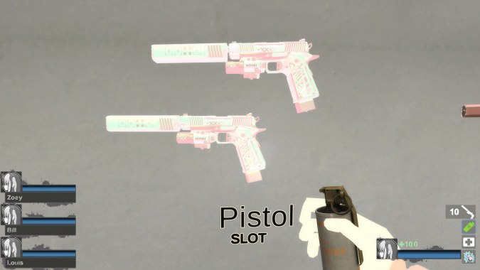 9mm-deamen Initial pistol replacement (dual pistols) [Sound fix Ver]