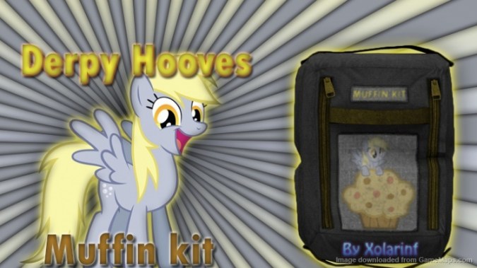 Derpy Hooves muffin kit