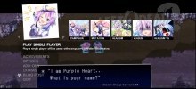 Choujigen Game Neptunia Menu V.2